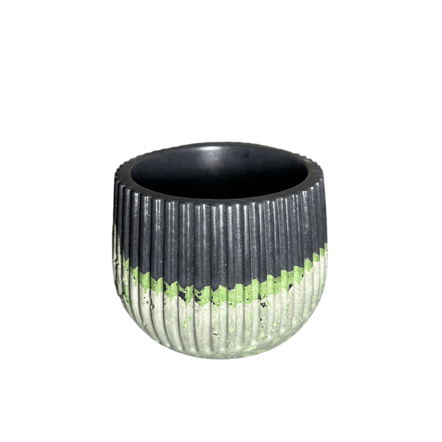 Concrete planter - Ridge round concrete planter