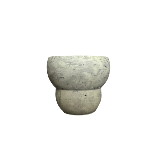 Concrete planter - wavy2  concrete planter
