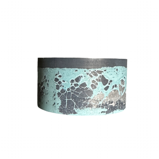 Concrete planter - short round vessel